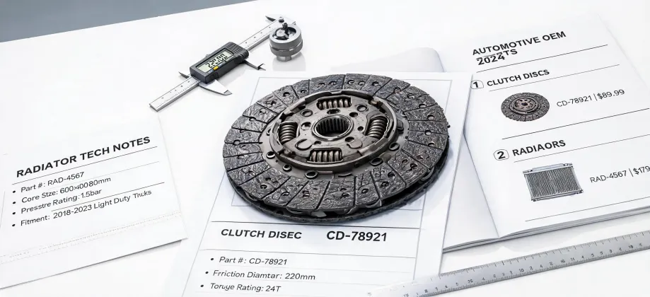 Aisin technical article parts documentation